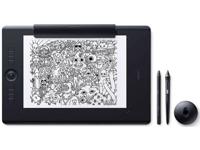 atFoliX Kunststof Gepantserde Glasfolie compatibel met Wacom Intuos Pro Paper Edition M Glasfolie, 9H Hybrid-Glass FX Gepantserd Glas van Kunststof - thumbnail