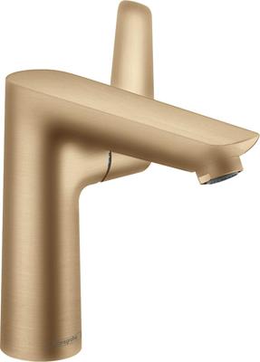 Hansgrohe Talis E ééngreeps wastafelmengkraan 150 met PopUp trekwaste, Brushed Bronze