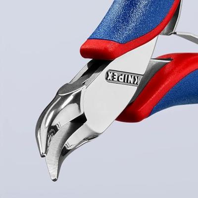 Knipex Elektronica-grijptang | Meer-componentengrepen | Lengte 115 mm | Zelfbedieningskaart/blister - 35 42 115 SB - thumbnail