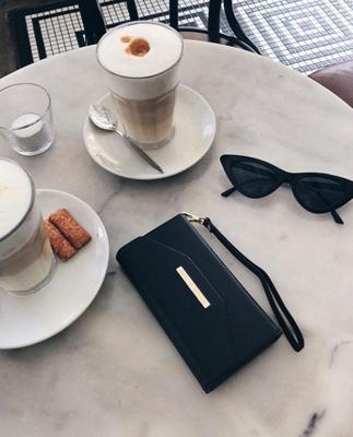 iDeal of Sweden - Samsung Galaxy S20 Plus Hoesje - Uitneembare Wallet Case Mayfair Clutch Zwart