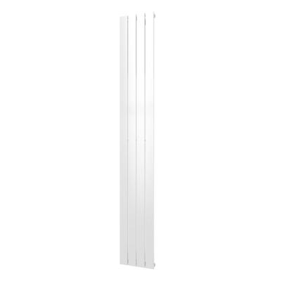 Plieger Designradiator Cavallino Retto Enkel 666 Watt Middenaansluiting 200x29,8 cm Wit - Designradiator Cavallino Retto Enkel 666 Watt