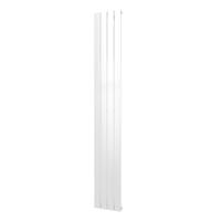 Plieger Designradiator Cavallino Retto Enkel 666 Watt Middenaansluiting 200x29,8 cm Wit - Designradiator Cavallino Retto Enkel 666 Watt - thumbnail