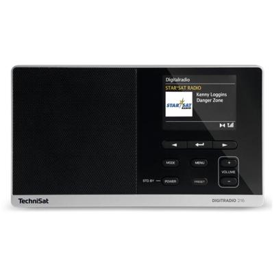 TechniSat Digitradio 216 Exclusief DAB radio Zwart