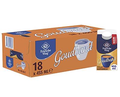 Koffiemelk friesche vlag goudband 455ml | 18 stuks