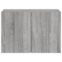 Tv-meubel wandgemonteerd 60x30x41 cm grijs sonoma eikenkleurig - thumbnail
