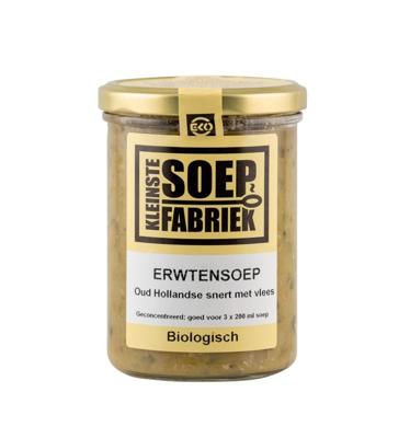 Erwtensoep/snert met vlees bio 400 Milliliter