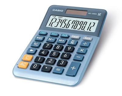 Casio Bureaurekenmachine MS-120EM