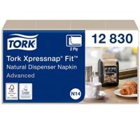 Servet tork n14 advanced multifold 2laags naturel | 6 stuks - thumbnail