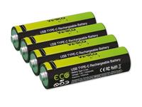 Verico LoopEnergy AA USB-C® 2550mWh Oplaadbare batterij (USB-C) Li-ion 1700 mAh 1.5 V 2 stuk(s) - thumbnail