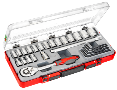 Connex Dopsleutelset profi 12 22 delig