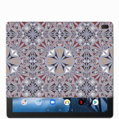 Lenovo Tab E10 Tablet Back Cover Flower Tiles Lenovo Tab E10 Tablet Back Cover Flower Tiles