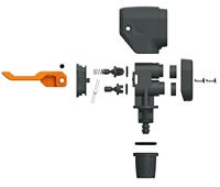 Sks mv easy pompkop met slang 900mm av-fv-dv - thumbnail