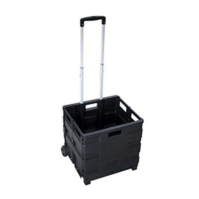 Opvouwbare steekwagen met krat, ft 38 x 40,5 x 42 cm, maximum 35 kg Opvouwbare steekwagen met krat, ft 38 x 40,5 x 42 cm, maximum 35 kg