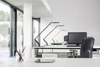 Luctra TABLE PRO 2 LINEAR BASE 929001 LED-tafellamp LED LED vast ingebouwd Zwart - thumbnail