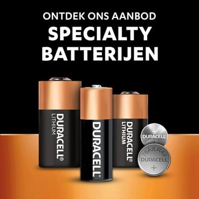 Battery Sales Europe Duracell alkaline lr44/a76/v13ga/76a 1.5v blister 2 stuks - thumbnail