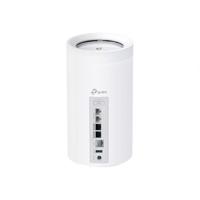 TP-Link Deco BE85 Wi-Fi 7 Mesh WLAN-set (2-pack), BE19000 Tri-band-router en repeater (10 Gbit/s Ethernet/glasvezelpoort, 19 GPS Wi-Fi-snelheid, WPA3, 320 MHz kanalen, 6 GHz) wit - thumbnail