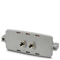 Phoenix Contact ECS-P-122X169-S-UV-2M12 GY 1050379 Frontplaat (l x b x h) 62 x 163 x 30 mm PC Grijs 5 stuk(s) - thumbnail