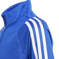 adidas Tiro 24 Trainingstrui 1/4-Zip Kids Blauw Wit - thumbnail