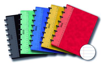 Adoc Classic schrift, ft A5, 144 bladzijden, gelijnd, geassorteerde kleuren Adoc Classic schrift, ft A5, 144 bladzijden, gelijnd, geassorteerde kleuren