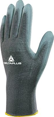 Delta Plus polyamide handschoen VE702GR PU grijs mt 9 Delta Plus polyamide handschoen VE702GR PU grijs mt 9