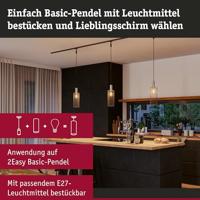 Paulmann Biraha 95614 Lampenkap Antraciet - thumbnail