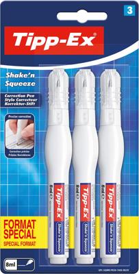 Correctiepen tipp-ex shake &apos;n squeeze 8ml