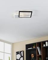 Eglo Instelbare led plafondlampGafares vierkant - zwart - 900422 - thumbnail
