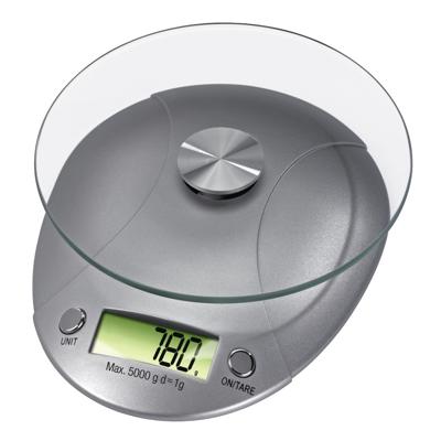 Xavax Keukenweegschaal Milla Keuken weegschaal Zilver Xavax Keukenweegschaal Milla Keuken weegschaal Zilver