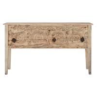 Wandtafel Home ESPRIT Teakboom Mangohout 150 x 40 x 75 cm - thumbnail