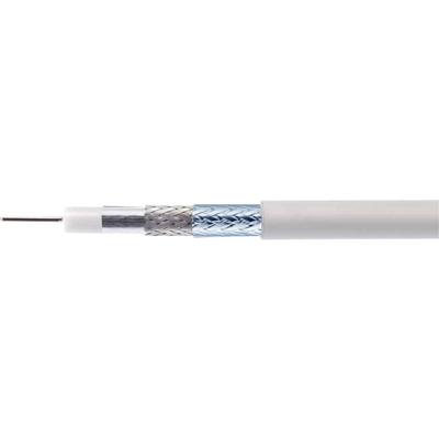 Kathrein 215500016 Coaxkabel Buitendiameter: 6.9 mm 75 Ω Wit per meter