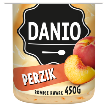 Danio Romige Kwark Perzik 450 g bij Jumbo
