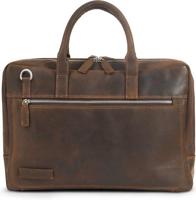 Plevier Coventry Laptoptas 16 inch bruin - thumbnail