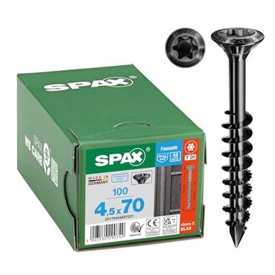 SPAX 25170404507021 Houtschroef 4.5 mm 70 mm T-STAR plus RVS A2 100 stuk(s) SPAX 25170404507021 Houtschroef 4.5 mm 70 mm T-STAR plus RVS A2 100 stuk(s)
