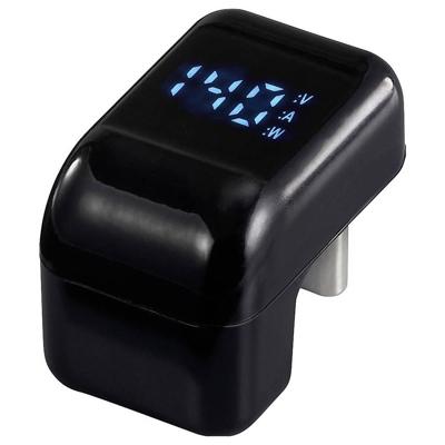 Renkforce USB 4 Adapter [1x USB-C stekker - 1x USB-C bus] USB4® U-Type Charging Adapter, 8K, 140W, 40 Gbps LED-display laden (spanning/stroom/vermogen), 8K