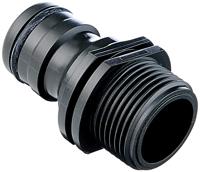 Gardena Professionele Systeemnippel Eur - Koppeling voor Tuinslang & Pomp, Duurzaam Design, G 3/4" - thumbnail