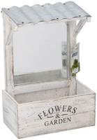 Zadenbak incl spiegel 21x12x29cm - thumbnail