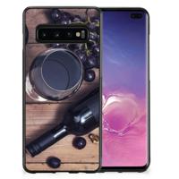Samsung Galaxy S10+ Silicone Case Wijn - thumbnail