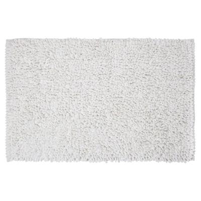 Badmat Sealskin Twist 60x90 cm Microfibre Wit