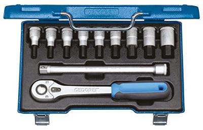 Gedore Inbusdopsleutelset 1/2" 11-dlg - 6156920 - thumbnail