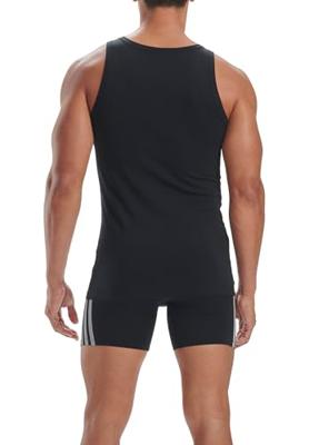 Tank Top Heren Adidas Active Flex Cotton Zwart 2 Stuks - Maat: L