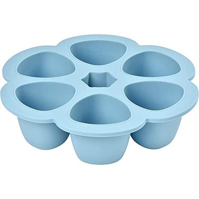BEABA Multiportions siliconen 6x150 ml blauw