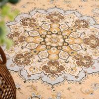 Heritaged Buitenkleed vierkant Vintage - Valenca Nova geel - 115x115 - thumbnail