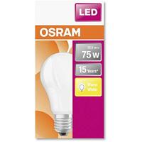 OSRAM 4058075122529 LED-lamp Energielabel F (A - G) E27 Peer 10 W = 75 W Warmwit (Ø x l) 60 mm x 115 mm 1 stuk(s) - thumbnail