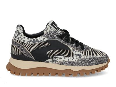 Floris van Bommel Grommi 04.01 black combi multi zwart maat 37