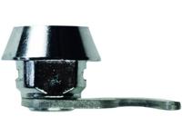 Basi 9000-1336 Hendelslot Zilver - thumbnail