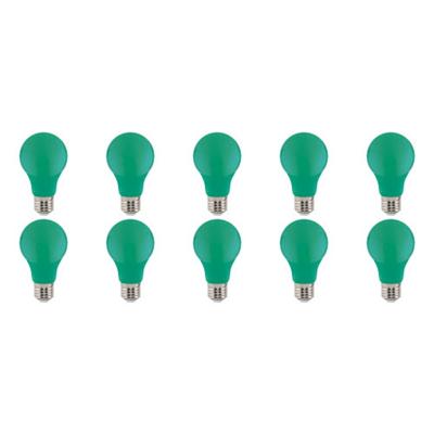 LED Lamp 10 Pack - Specta - Groen Gekleurd - E27 Fitting - 3W