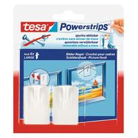 Tesa schilderijhaak powerstrips wit - thumbnail