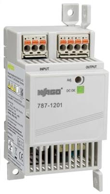 WAGO 787-1201 Behuizing voor stroomvoorziening 2.5 A 30 W Inhoud 1 stuk(s)