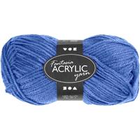Creativ Company Acrylgaren, blauw, 50gr, 80m - thumbnail