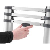 Badkuipkraan vrijstaand 99,5 cm roestvrij staal zilverkleurig - thumbnail